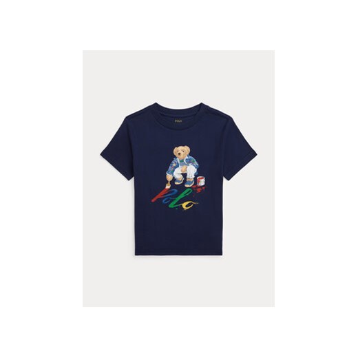 Polo Ralph Lauren T-Shirt Ss Cn 322853828025 Granatowy Regular Fit ze sklepu MODIVO w kategorii T-shirty chłopięce - zdjęcie 168571582