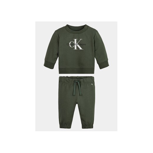Calvin Klein Jeans Dres IN0IN00017 Zielony Regular Fit 80 okazja MODIVO