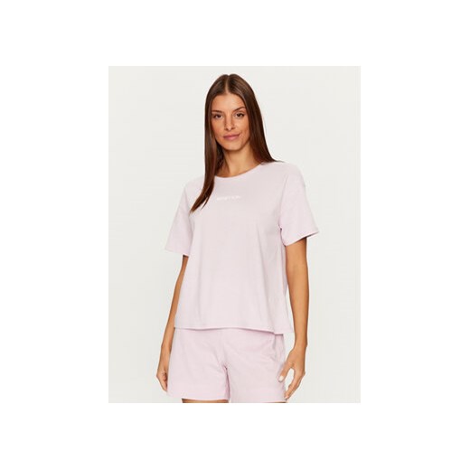 United Colors Of Benetton Koszulka piżamowa 30963M04R Różowy Regular Fit ze sklepu MODIVO w kategorii Piżamy damskie - zdjęcie 168571882
