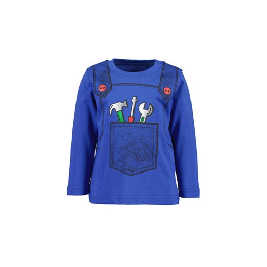 Blue Seven Bluzka 977629 X Niebieski Regular Fit ze sklepu MODIVO w kategorii T-shirty chłopięce - zdjęcie 168572871