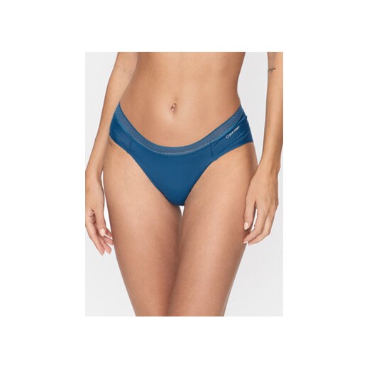 Calvin Klein Underwear Figi klasyczne 000QF6308E Niebieski ze sklepu MODIVO w kategorii Majtki damskie - zdjęcie 168573424