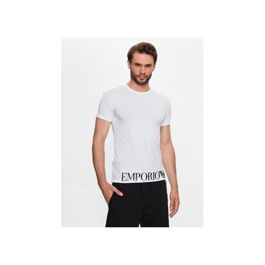 Emporio Armani Underwear T-Shirt 111035 3R755 00010 Biały Regular Fit ze sklepu MODIVO w kategorii T-shirty męskie - zdjęcie 168573514