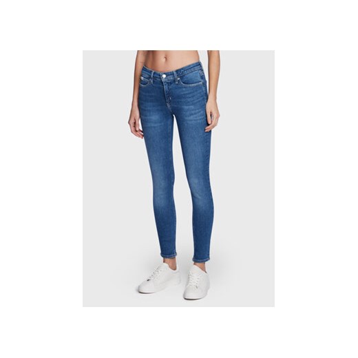 Calvin Klein Jeans Jeansy J20J220219 Niebieski Skinny Fit 32_32 promocja MODIVO