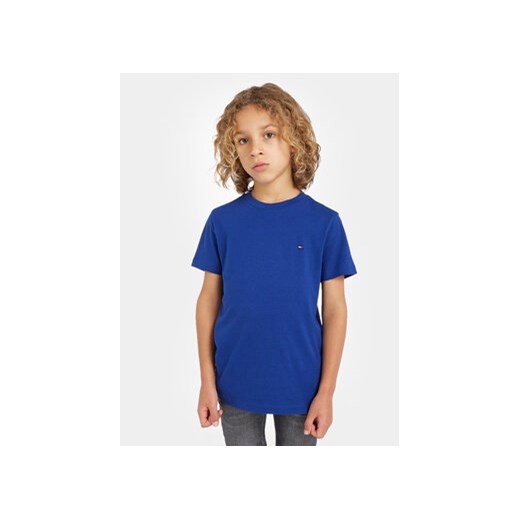 Tommy Hilfiger T-Shirt Essential KB0KB06879 D Niebieski Regular Fit ze sklepu MODIVO w kategorii T-shirty chłopięce - zdjęcie 168573683