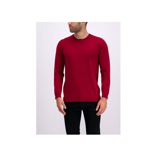 Pierre Cardin Sweter 55600/000/92535 Czerwony Regular Fit Pierre Cardin XL wyprzedaż MODIVO