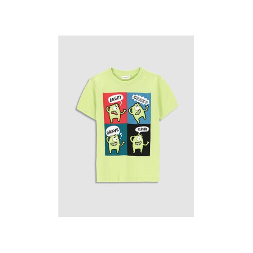 Coccodrillo T-Shirt WC3143202EVB Zielony Regular Fit ze sklepu MODIVO w kategorii T-shirty chłopięce - zdjęcie 168574254