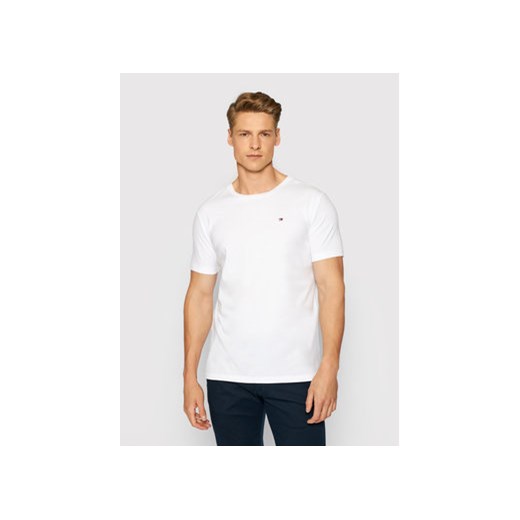 Tommy Hilfiger T-Shirt 2S87904671 Biały Regular Fit ze sklepu MODIVO w kategorii T-shirty męskie - zdjęcie 168575044
