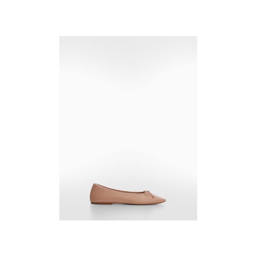 Mango Baleriny Paso 47064425 Beżowy Mango 37 MODIVO