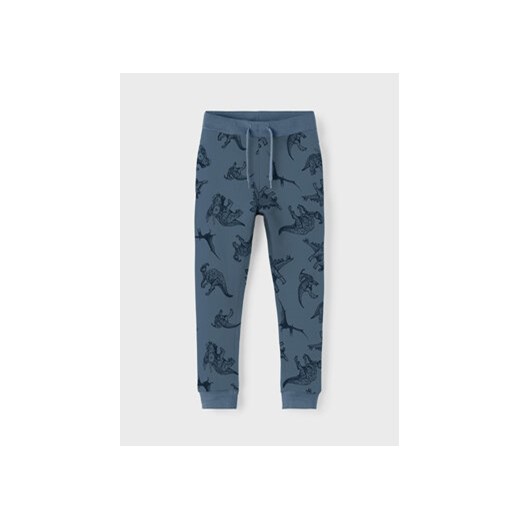 NAME IT Spodnie dresowe 13218870 Niebieski Regular Fit ze sklepu MODIVO w kategorii Spodnie chłopięce - zdjęcie 168575353