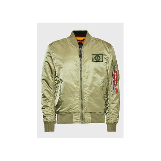 Alpha Industries Kurtka bomber UNFAIR MA-1 VF 59 118126 Zielony Regular Fit ze sklepu MODIVO w kategorii Kurtki męskie - zdjęcie 168575490