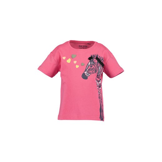 Blue Seven T-Shirt 702270 X Różowy Regular Fit ze sklepu MODIVO w kategorii Bluzki dziewczęce - zdjęcie 168575771