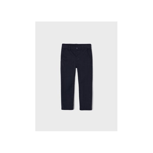Mayoral Spodnie materiałowe 513 Granatowy Regular Fit ze sklepu MODIVO w kategorii Spodnie chłopięce - zdjęcie 168576061