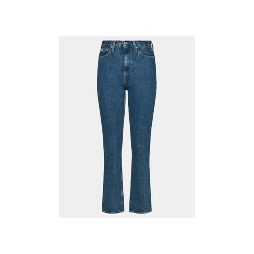 Calvin Klein Jeans Jeansy Authentic Slim Straight J20J222443 Granatowy Slim Fit 29_30 MODIVO