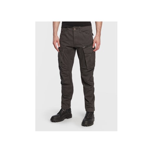 G-Star Raw Spodnie materiałowe Rovic D02190-C893-5812 Szary Regular Fit ze sklepu MODIVO w kategorii Spodnie męskie - zdjęcie 168576212