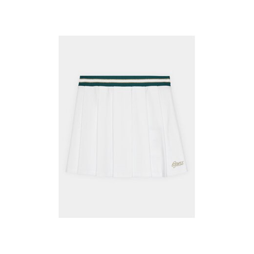 Guess Spódnica J4RD01 KAUH0 Biały Regular Fit ze sklepu MODIVO w kategorii Spódnice dziewczęce - zdjęcie 168576682