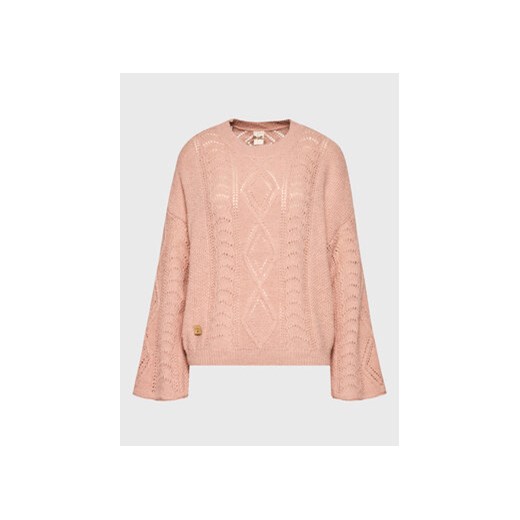 NKN Nekane Sweter TS.DELONIA Różowy Regular Fit ze sklepu MODIVO w kategorii Swetry damskie - zdjęcie 168577710
