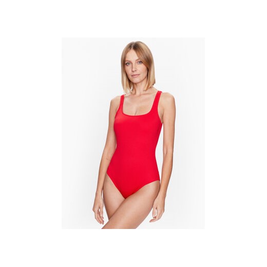 Polo Ralph Lauren Strój kąpielowy 21255310 Czerwony ze sklepu MODIVO w kategorii Stroje kąpielowe - zdjęcie 168577742