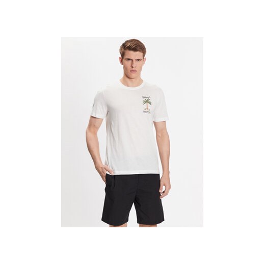 United Colors Of Benetton T-Shirt 3P7XU105I Biały Regular Fit ze sklepu MODIVO w kategorii T-shirty męskie - zdjęcie 168578360