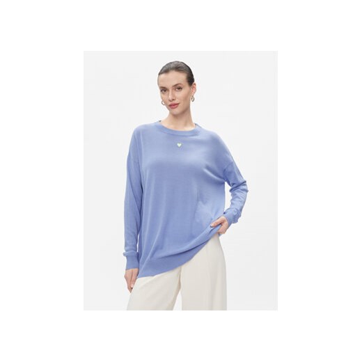 MAX&Co. Sweter Derrik Niebieski Relaxed Fit M MODIVO