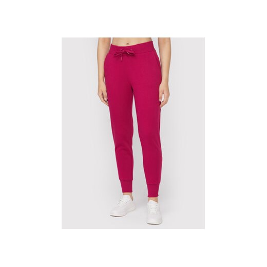 4F Spodnie dresowe H4Z22-SPDD351 Różowy Regular Fit ze sklepu MODIVO w kategorii Spodnie damskie - zdjęcie 168579240