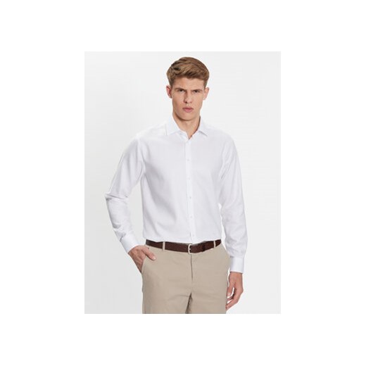 Seidensticker Koszula 01.253690 Biały Regular Fit ze sklepu MODIVO w kategorii Koszule męskie - zdjęcie 168579460
