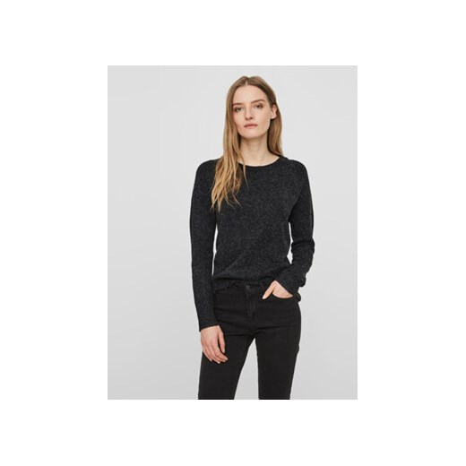 Vero Moda Sweter 10201022 Czarny Regular Fit ze sklepu MODIVO w kategorii Swetry damskie - zdjęcie 168579743