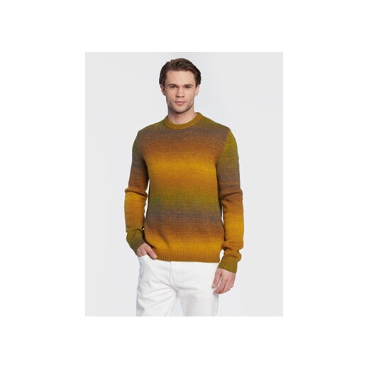 Sisley Sweter 1031S100S Kolorowy Regular Fit ze sklepu MODIVO w kategorii Swetry męskie - zdjęcie 168579894