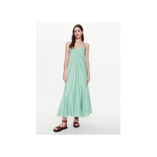 Herskind Sukienka letnia Lydon 4787943 Zielony Regular Fit ze sklepu MODIVO w kategorii Sukienki - zdjęcie 168580102