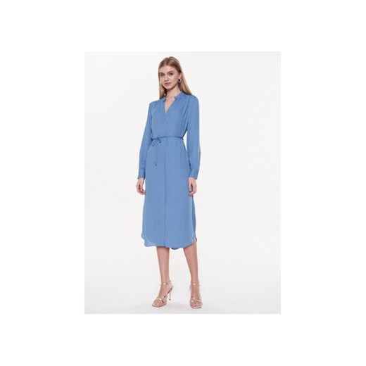 Boss Sukienka codzienna 50474185 Niebieski Regular Fit ze sklepu MODIVO w kategorii Sukienki - zdjęcie 168580481