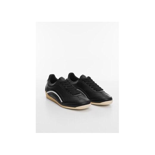 Mango Sneakersy Meyer 67010353 Czarny ze sklepu MODIVO w kategorii Buty sportowe damskie - zdjęcie 168580870