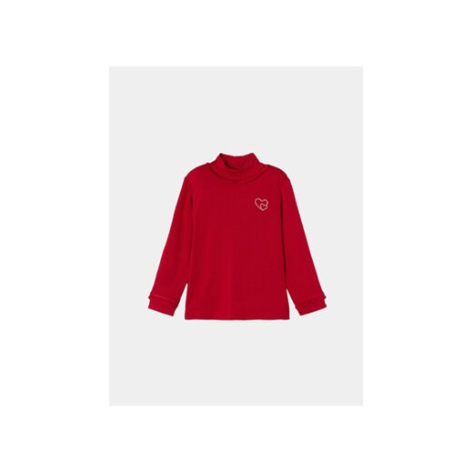 Mayoral Bluzka 145 Czerwony Regular Fit ze sklepu MODIVO w kategorii Bluzki dziewczęce - zdjęcie 168581001