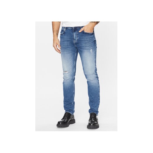 Karl Lagerfeld Jeans Jeansy 235D1104 Niebieski Slim Fit ze sklepu MODIVO w kategorii Jeansy męskie - zdjęcie 168581763