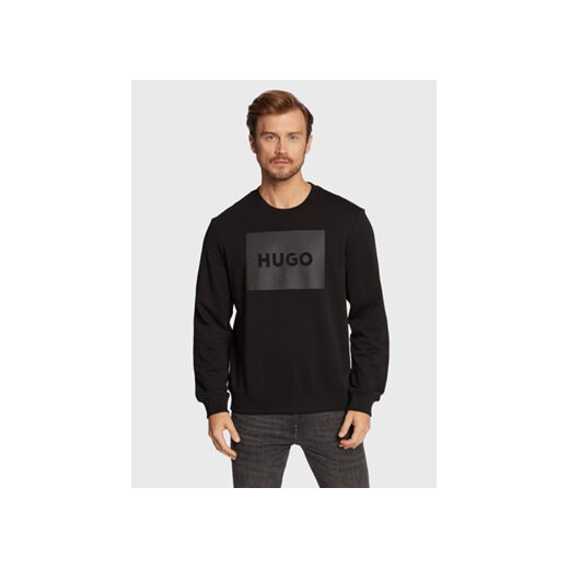 Hugo Bluza Duragol222 50467944 Czarny Regular Fit ze sklepu MODIVO w kategorii Bluzy męskie - zdjęcie 168582190