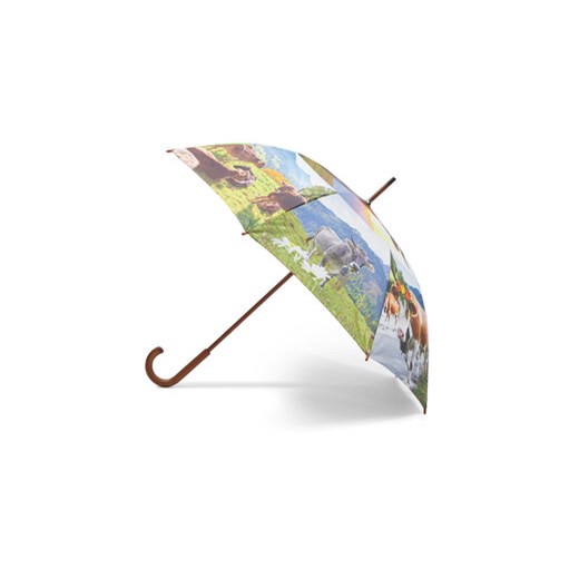 Happy Rain Parasolka Long Manuell 74140 Kolorowy ze sklepu MODIVO w kategorii Parasole - zdjęcie 168583071