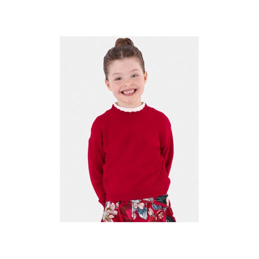 Mayoral Sweter 319 Czerwony Regular Fit ze sklepu MODIVO w kategorii Swetry dziewczęce - zdjęcie 168583090