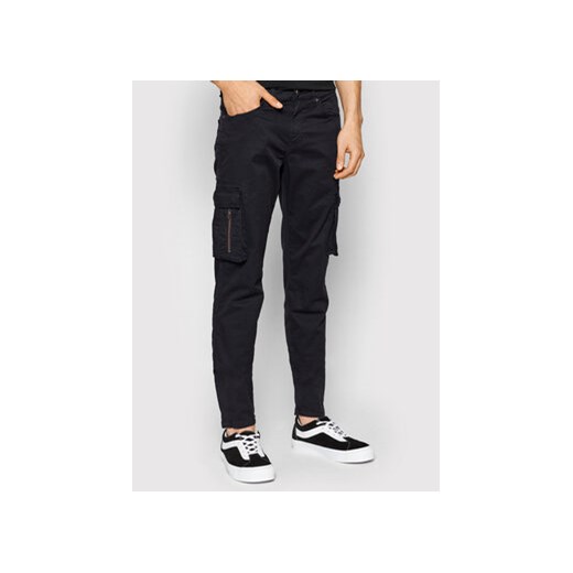 Only & Sons Spodnie materiałowe Kris 22020492 Czarny Slim Fit ze sklepu MODIVO w kategorii Spodnie męskie - zdjęcie 168583600