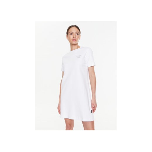 Napapijri Sukienka codzienna J-Rucu W NP0A4GXN Biały Regular Fit ze sklepu MODIVO w kategorii Sukienki - zdjęcie 168583873