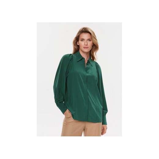 Boss Koszula Blizzie 50500995 Zielony Regular Fit ze sklepu MODIVO w kategorii Koszule damskie - zdjęcie 168584052