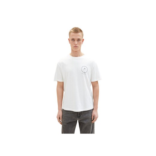 Tom Tailor Denim T-Shirt 1035602 Biały ze sklepu MODIVO w kategorii T-shirty męskie - zdjęcie 168584142