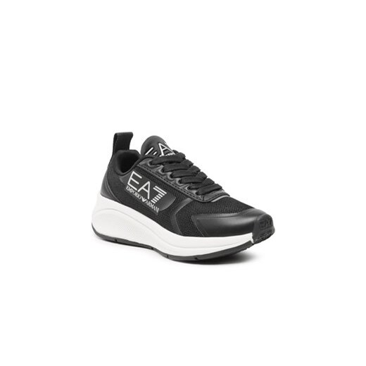 EA7 Emporio Armani Sneakersy XSX110 XCC73 N763 Czarny ze sklepu MODIVO w kategorii Buty sportowe dziecięce - zdjęcie 168584390