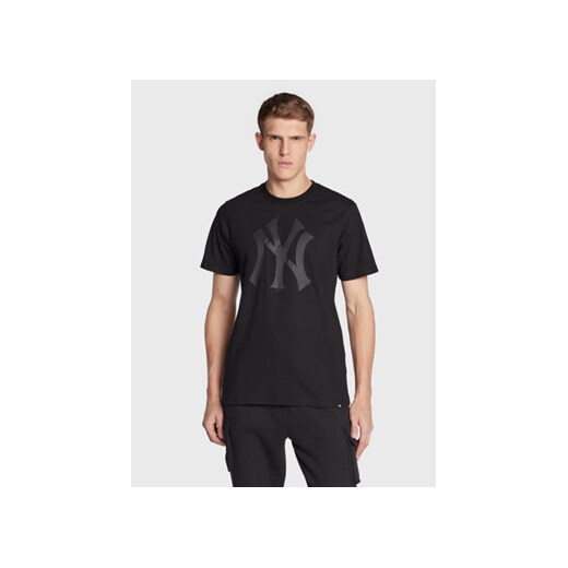 47 Brand T-Shirt Imprint Echo BB017TEMIME544089 Czarny Regular Fit ze sklepu MODIVO w kategorii T-shirty męskie - zdjęcie 168584581