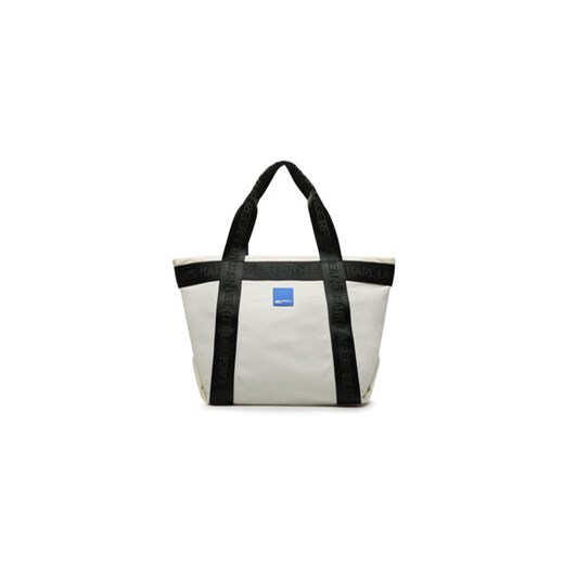 KARL LAGERFELD Torebka 231J3007 Biały ze sklepu MODIVO w kategorii Torby Shopper bag - zdjęcie 168584750