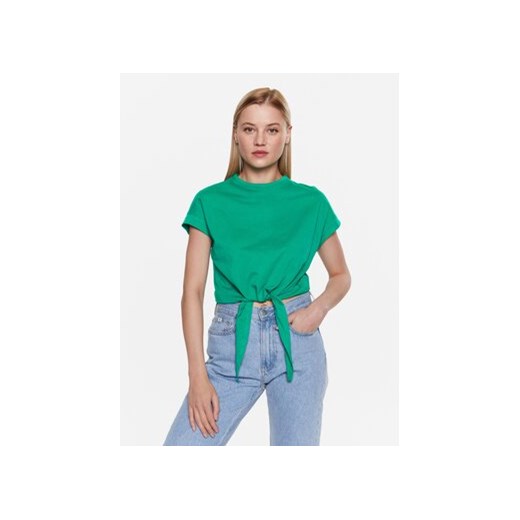 United Colors Of Benetton T-Shirt 3096D104F Zielony Regular Fit ze sklepu MODIVO w kategorii Bluzki damskie - zdjęcie 168584782