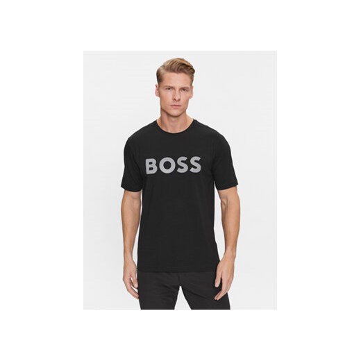 Boss T-Shirt Tee 8 50501195 Czarny Regular Fit ze sklepu MODIVO w kategorii T-shirty męskie - zdjęcie 168584853