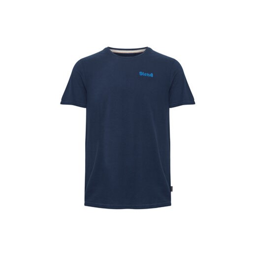 Blend T-Shirt 20715328 Granatowy Regular Fit ze sklepu MODIVO w kategorii T-shirty męskie - zdjęcie 168585193