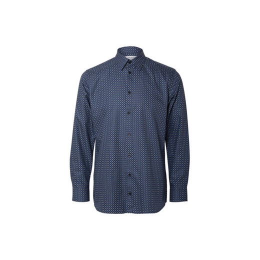 Selected Homme Koszula 16087706 Granatowy Slim Fit ze sklepu MODIVO w kategorii Koszule męskie - zdjęcie 168585274
