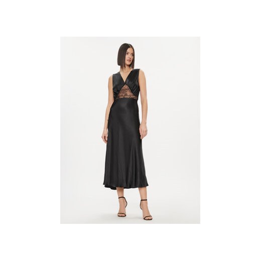 Please Sukienka koktajlowa A1XQXP1000 Czarny Regular Fit ze sklepu MODIVO w kategorii Sukienki - zdjęcie 168585431