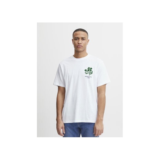Solid T-Shirt 21107756 Biały Casual Fit ze sklepu MODIVO w kategorii T-shirty męskie - zdjęcie 168585503