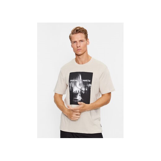 Only & Sons T-Shirt 22027005 Beżowy Regular Fit ze sklepu MODIVO w kategorii T-shirty męskie - zdjęcie 168585752