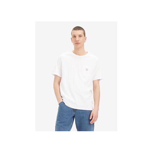 Levi's® T-Shirt Workwear A5850-0005 Biały Loose Fit ze sklepu MODIVO w kategorii T-shirty męskie - zdjęcie 168586130